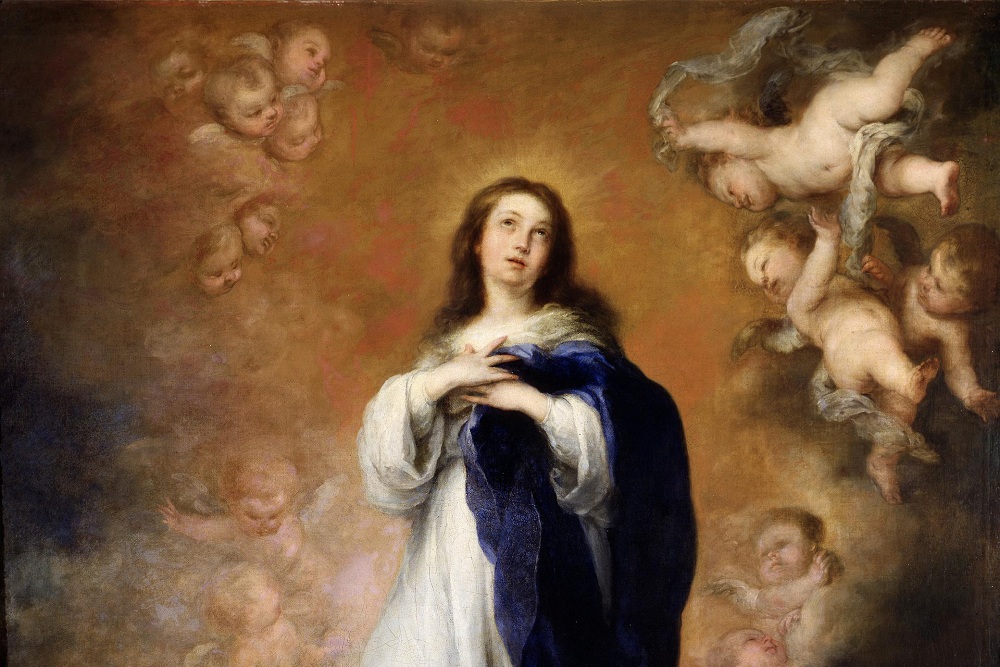 Immaculate Virgin Mary as a symbol of the Redemption
