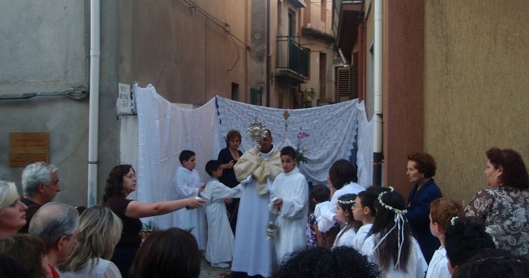 The feast of Corpus Christi