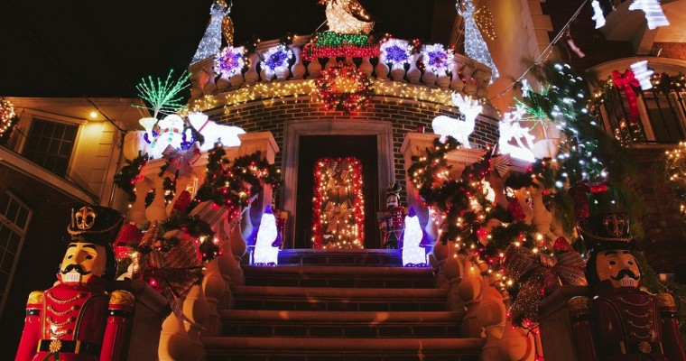 Christmas magic in Dyker Heights, New York
