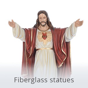 Fiberglass statues