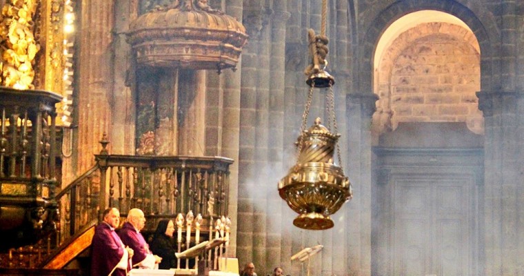 The Botafumeiro, the largest thurible in the world