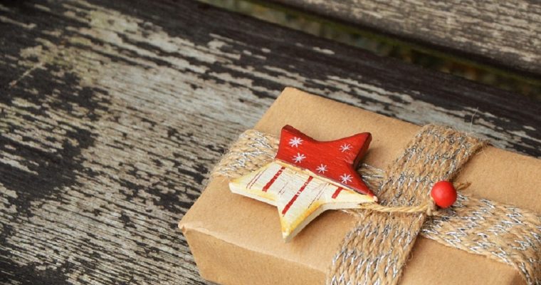 Exchanging gifts for Christmas