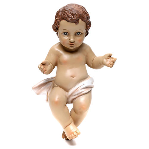 Baby Jesus statue in resin 26 cm