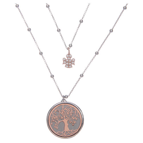 Amen long necklace with Tree of Life
