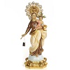 Our Lady of Mount Carmel 50cm, wood paste, special decoration