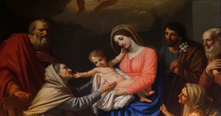 The story of Saint Anne Mother of Mary