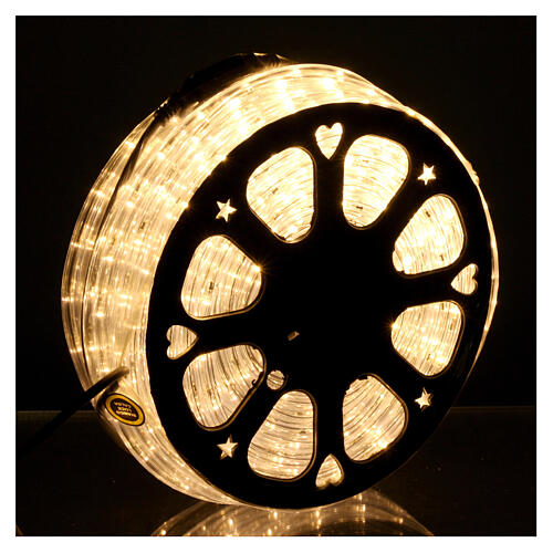 Christmas light Led tube warm white 50 m triple pole cuttable