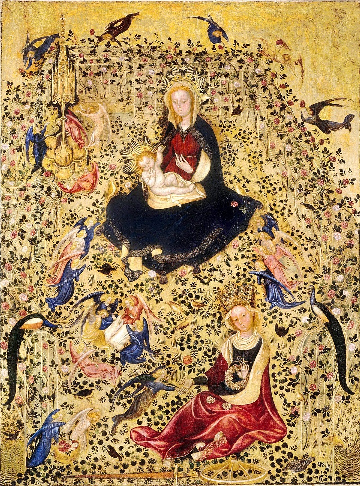 Madonna del Roseto by Stefano da Verona