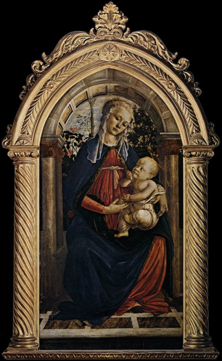 madonna by Sandro Botticelli