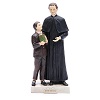 Statue in resin Saint John Bosco and Saint Dominic Savio