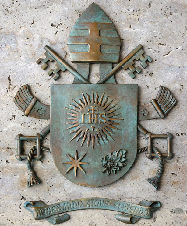 Pope Francis' shield