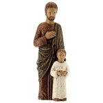 Saint Joseph and Jesus 