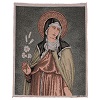 Saint Clare tapestry 50x40 cm