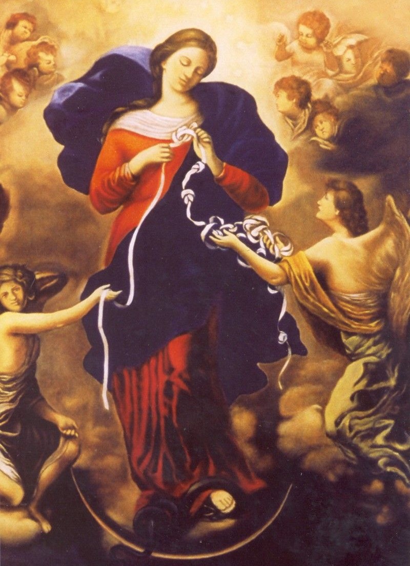 mary who unties the knots