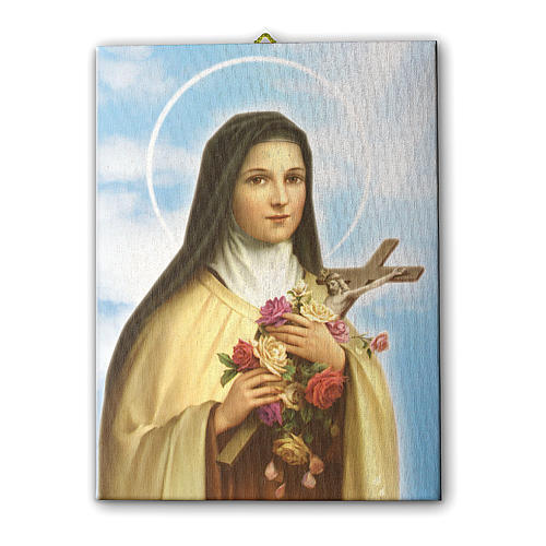 Saint Therese of Lisieux canvas print 40x30 cm