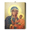 Wooden Icon Our Lady Czestochowa Gift Box 25x20 cm