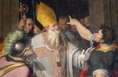 Saint Ambrose, who was the patron saint of Milan