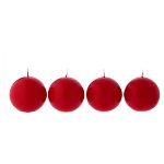 candles-red-spheres-4-pcs-for-advent-10-cm-diameter 150x150