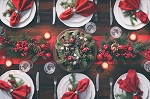 Setting the table at Christmas plus many DIY ideas