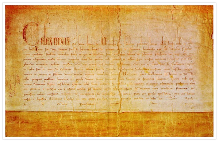 The bull of Indulgence