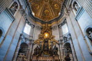 The Chair of Saint Peter: the meaning of the work and the origins of the feast