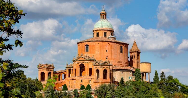 The Black Madonna in the Sanctuary of San Luca in Bologna