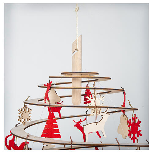 Wooden hook for Large SPIRA Christmas tree