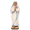 saint theresa of calcutta statue wood painted val gardena