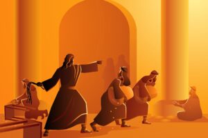 The Episode of the Expulsion of the Merchants from the Temple of Jerusalem