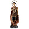Saint Expeditus wooden paste 30cm, aged finish
