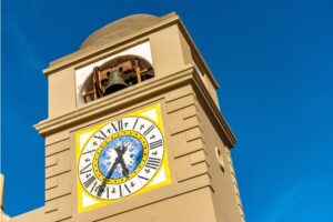 The little bell of Saint Michael, the lucky charm of the island of Capri