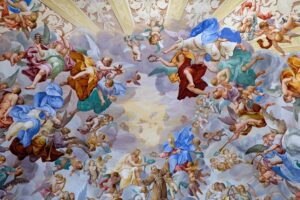 Which religions believe in angels?