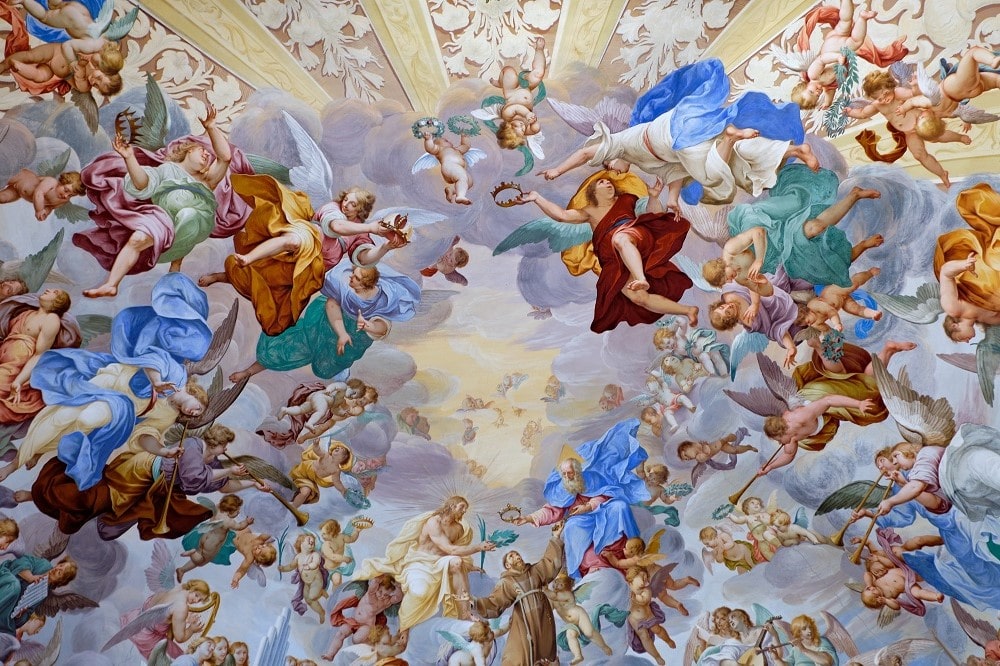 Which religions believe in angels?