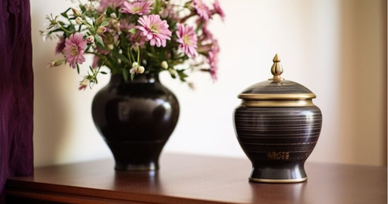 The cremation urn at home: all the rules you need to know