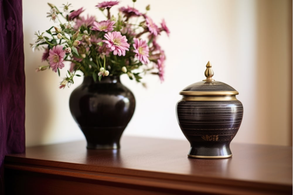 The cremation urn at home: all the rules you need to know
